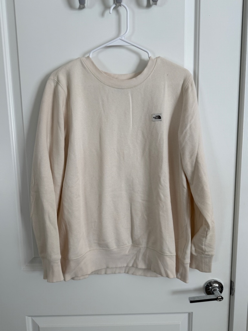 The North Face Crewneck Sweatshirt- Cream